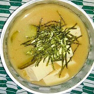 豆腐ときゅうりの冷汁